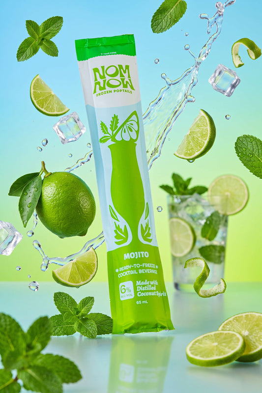 NOM Frozen Poptails | MOJITO Retail Pack of 3
