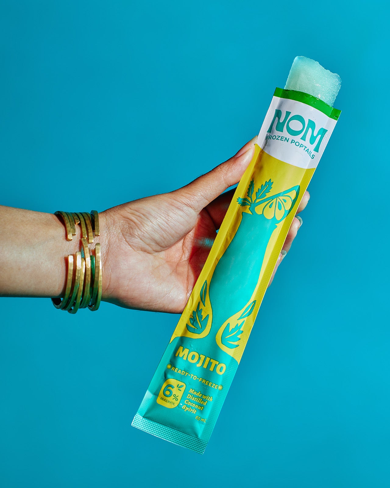 NOM Frozen Poptails | MOJITO Retail Pack of 3