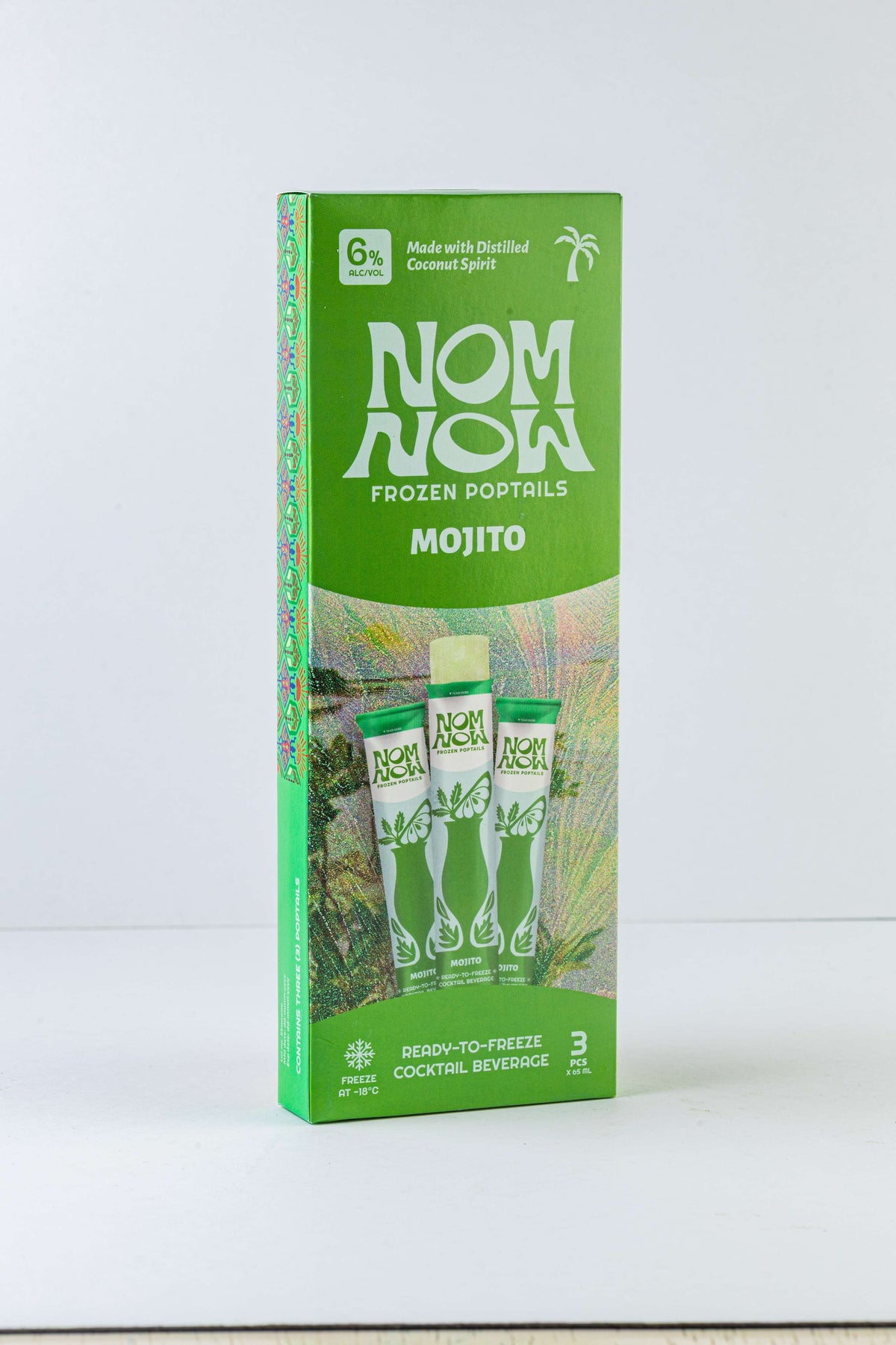 NOM Frozen Poptails | MOJITO Retail Pack of 3